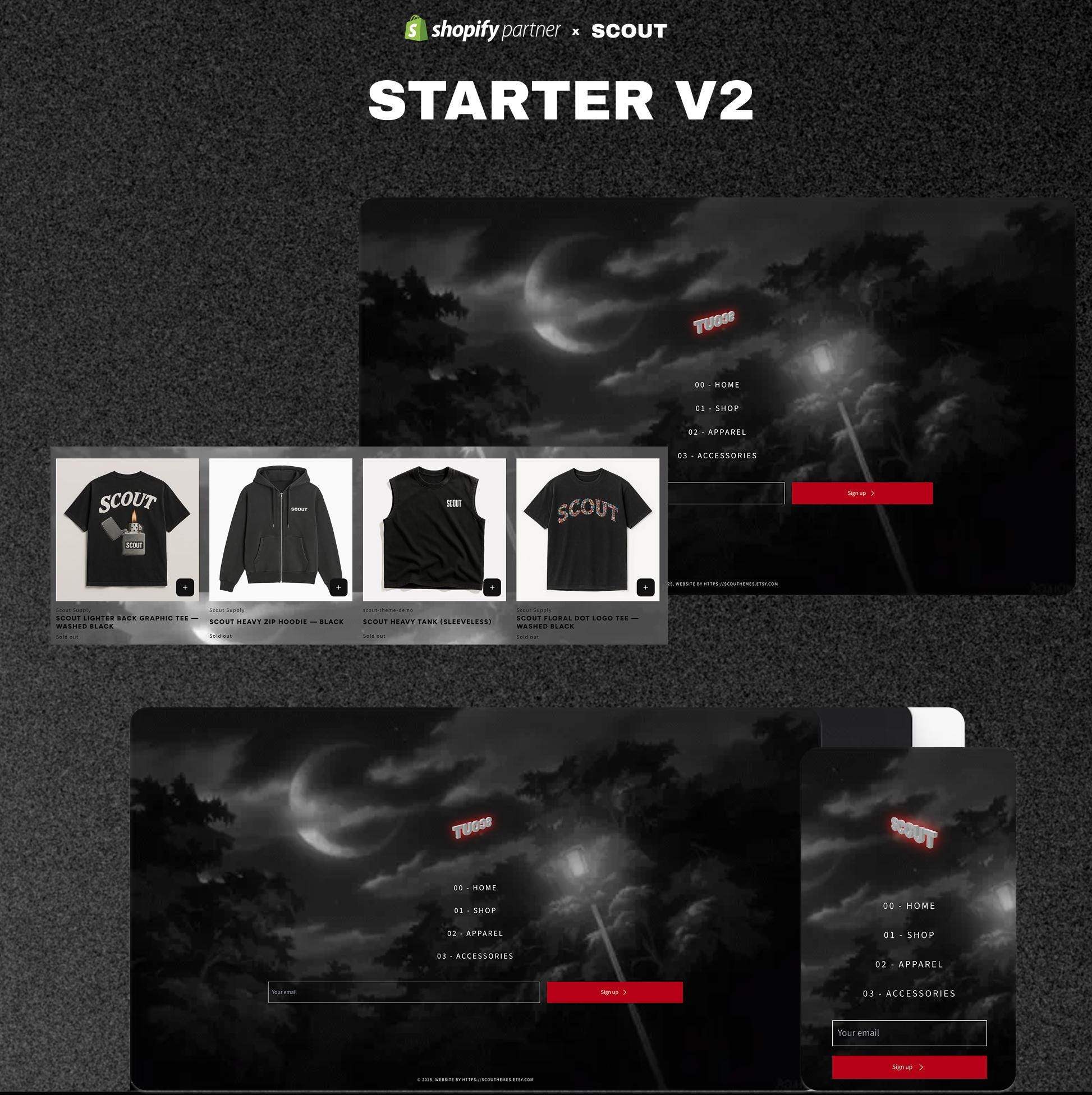 “Modern Shopify theme preview showcasing a clean, responsive website layout with customizable sections, professional typography, mobile-friendly design, and optimized product pages. Demonstrates homepage hero banner, collection grid, product gallery, navigation menu, and overall branding style for ecommerce stores.